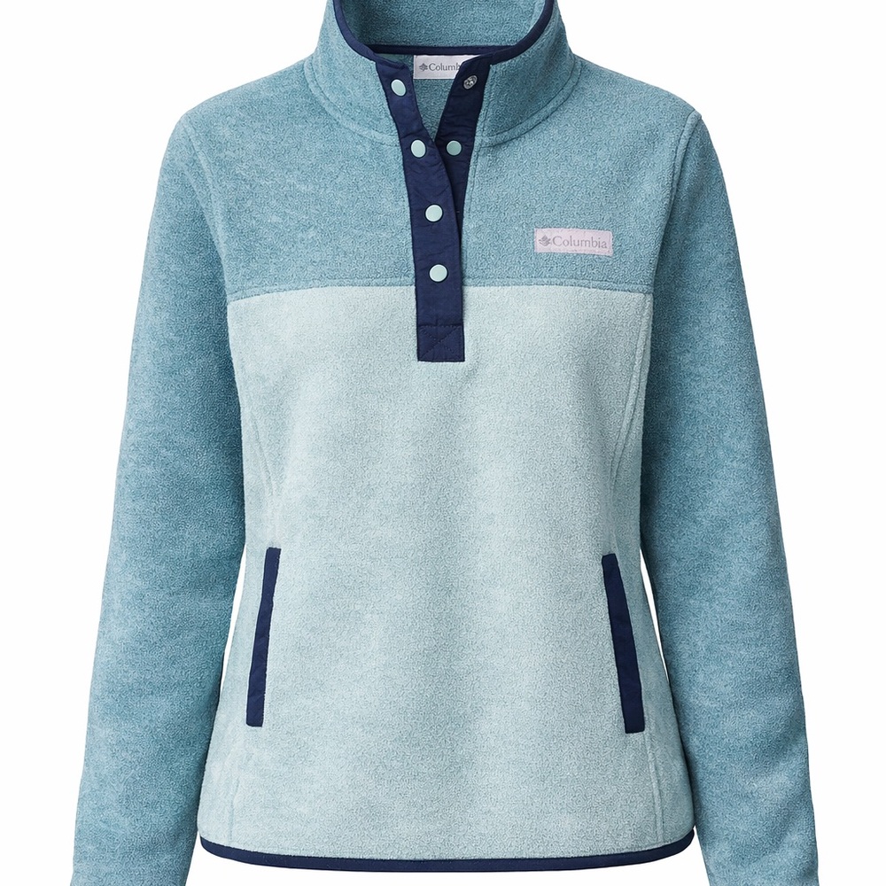 Columbia Teal Fleece Jacket